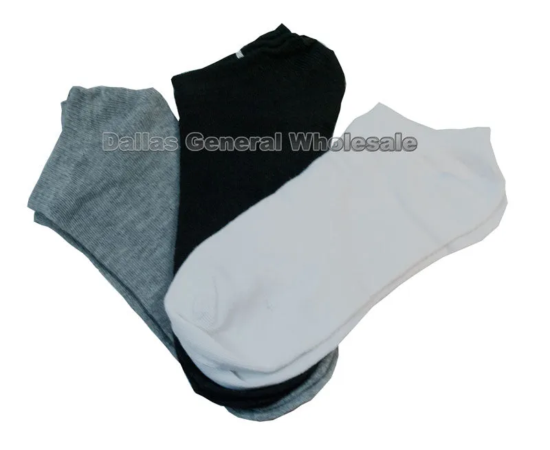 12- Color Solid Color Socks Wholesale