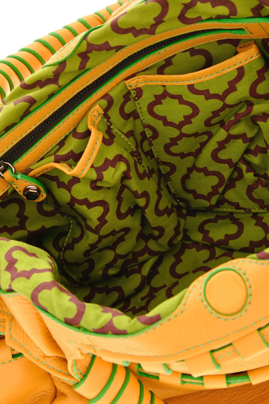 ALSTON Yellow Leather Tote