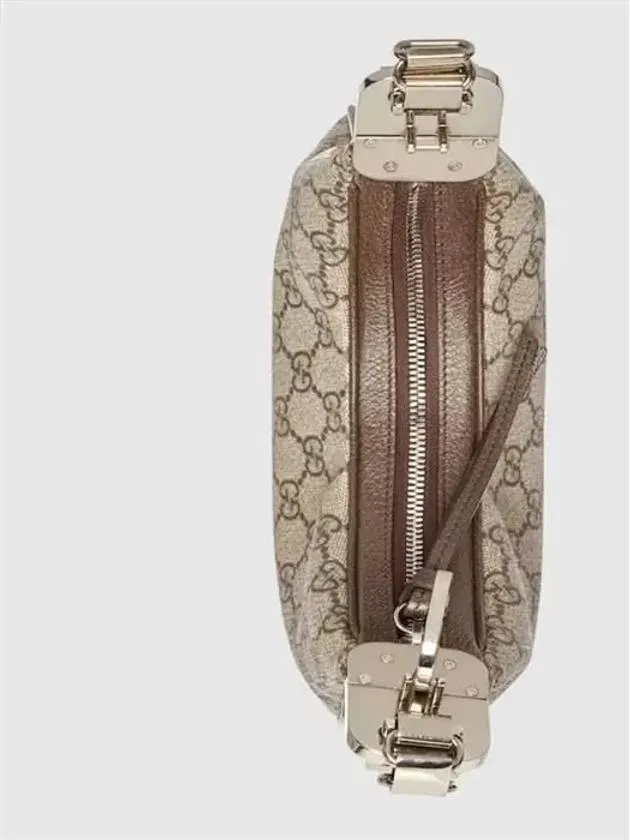Attache Small Shoulder Bag Beige