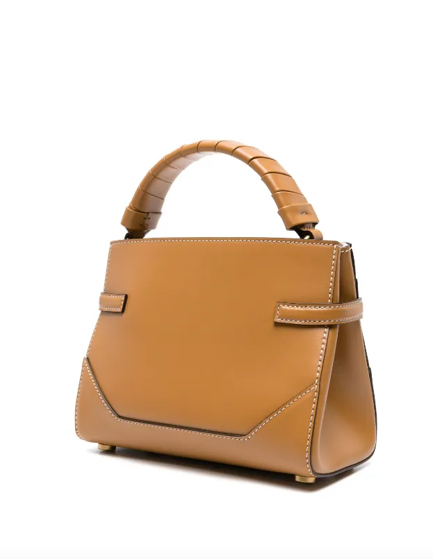 Balmain B-Buzz 22 leather tote bag