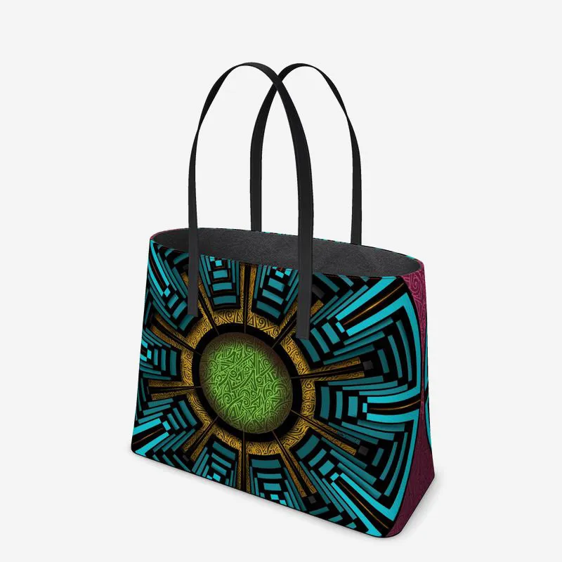 Basket Space Odyssey Leather Tote (Textured)