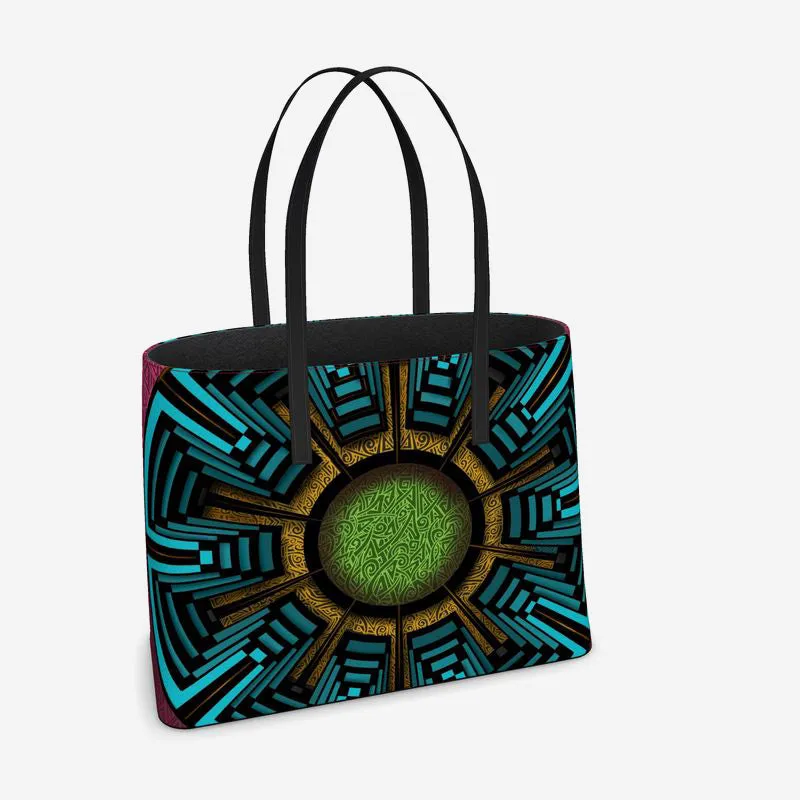 Basket Space Odyssey Leather Tote (Textured)