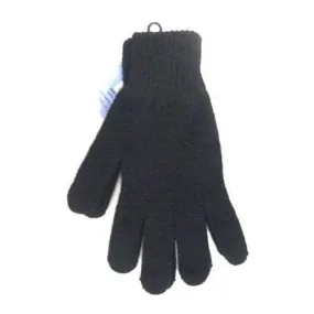 Black Acrylic Gloves Pair - Case of 12