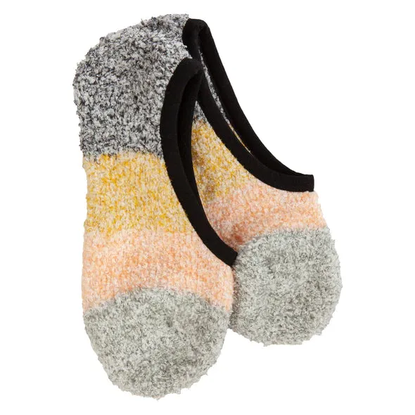 Black Multi Cozy Colorblock Footsie
