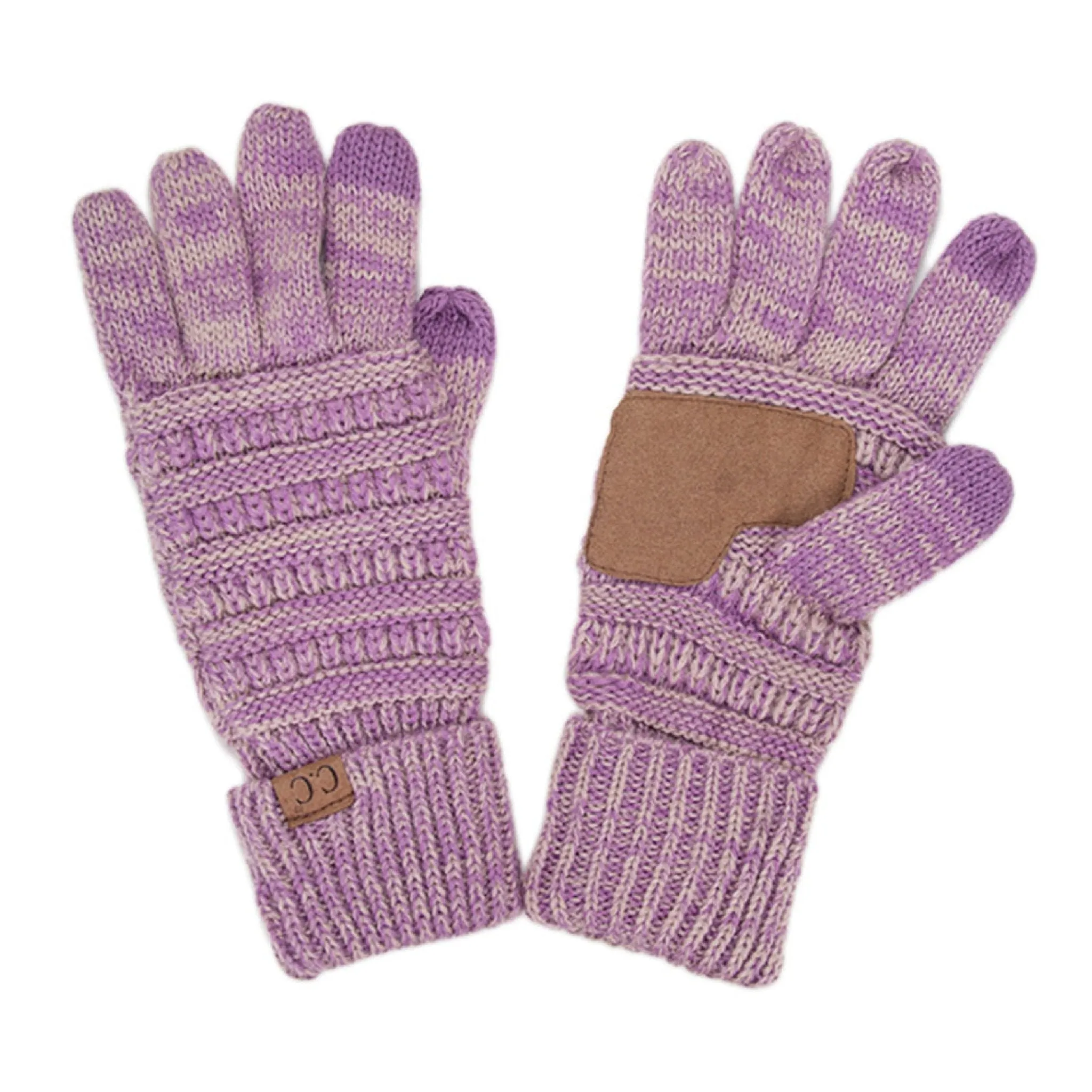 CC Brand Multi-Toned Touchscreen Tech Phone Gloves Winter Accessories