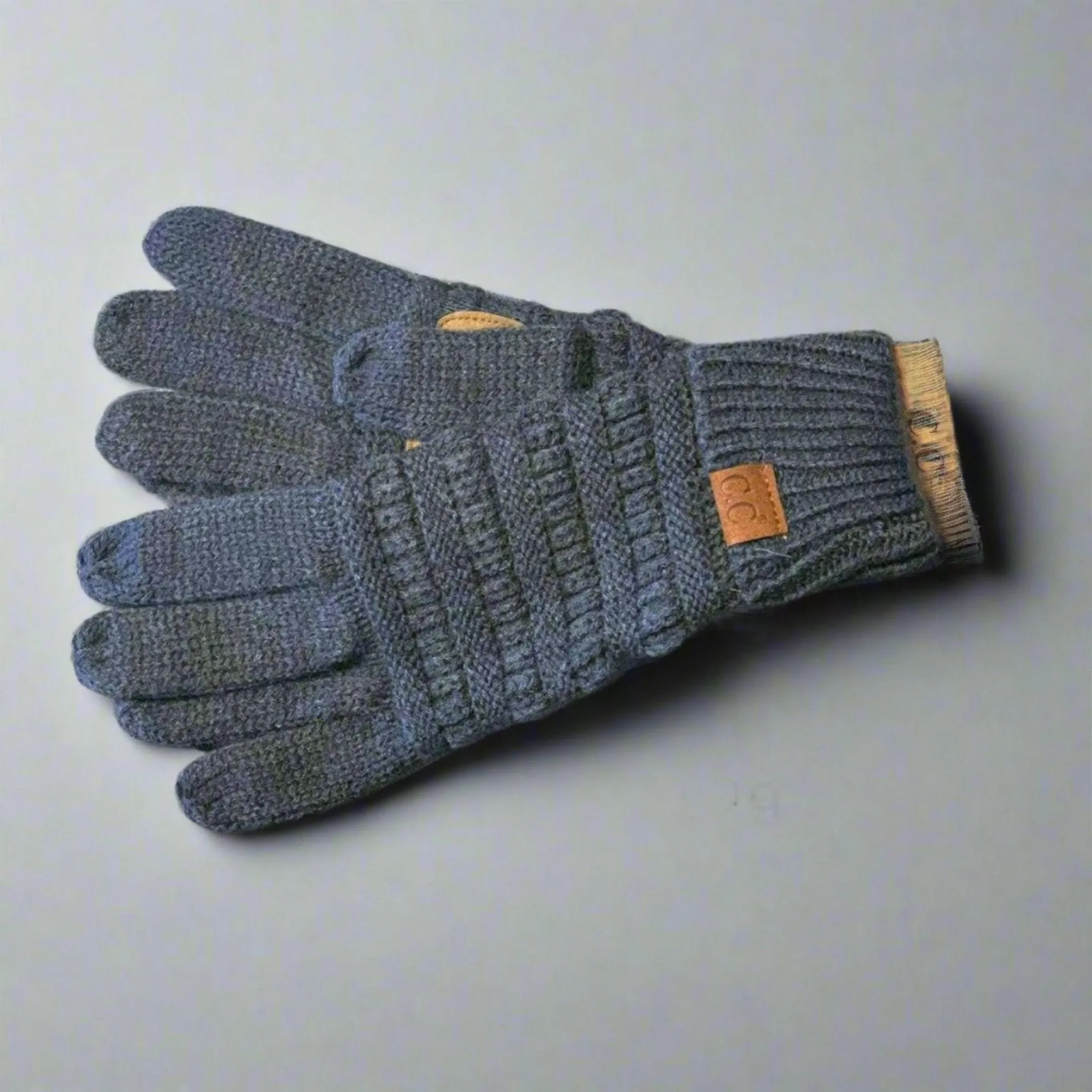 CC Brand Multi-Toned Touchscreen Tech Phone Gloves Winter Accessories