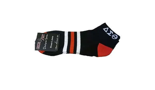 Delta Striped Ankle Socks
