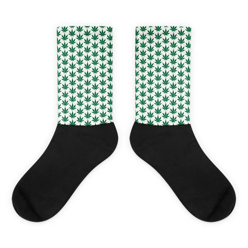 Green Leaf Socks