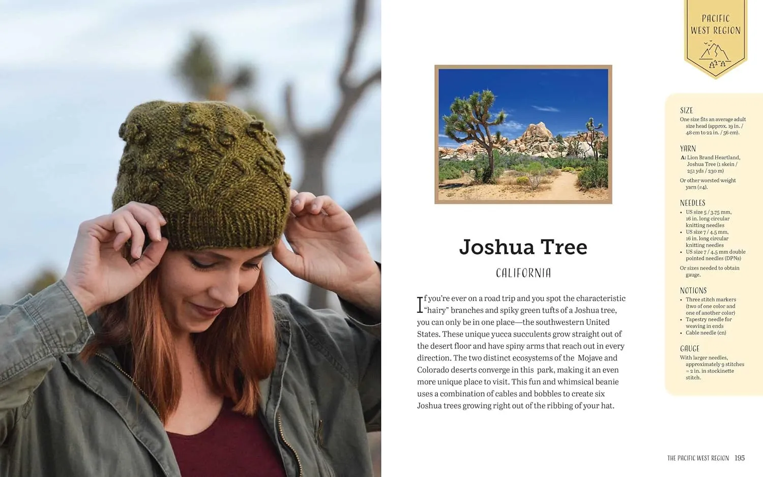 Knitting the National Parks Book