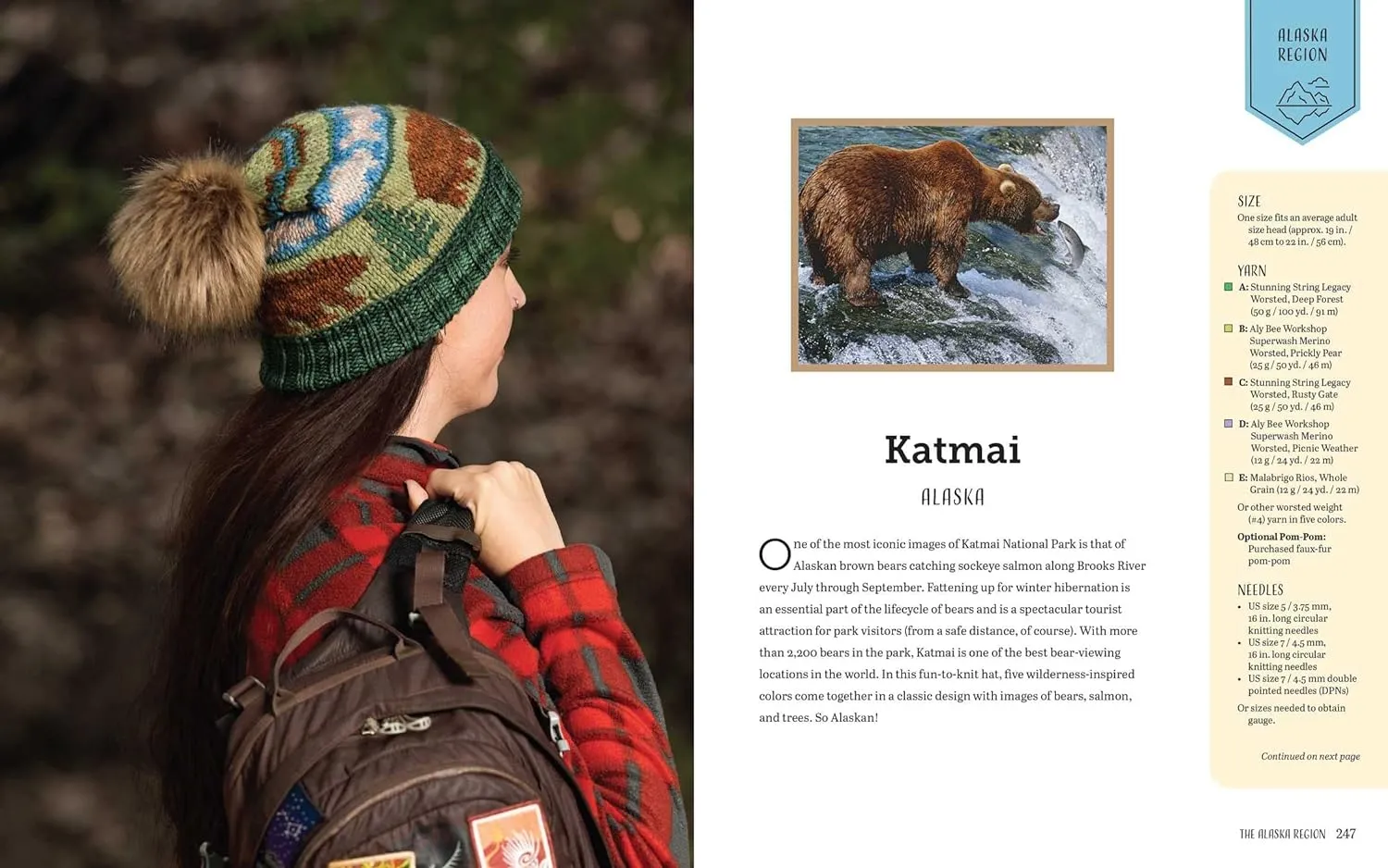 Knitting the National Parks Book