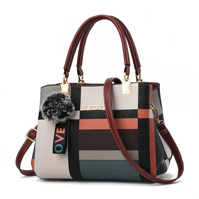 Ladies Patchwork Fashion Bag - Now Available