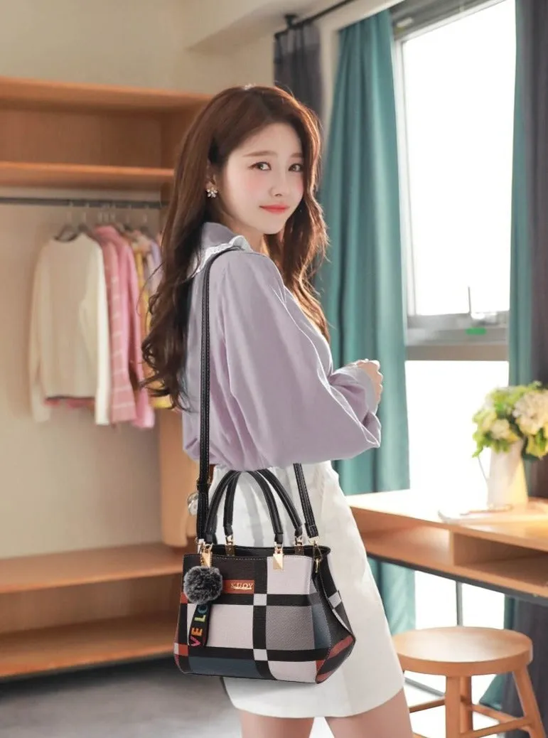 Ladies Patchwork Fashion Bag - Now Available