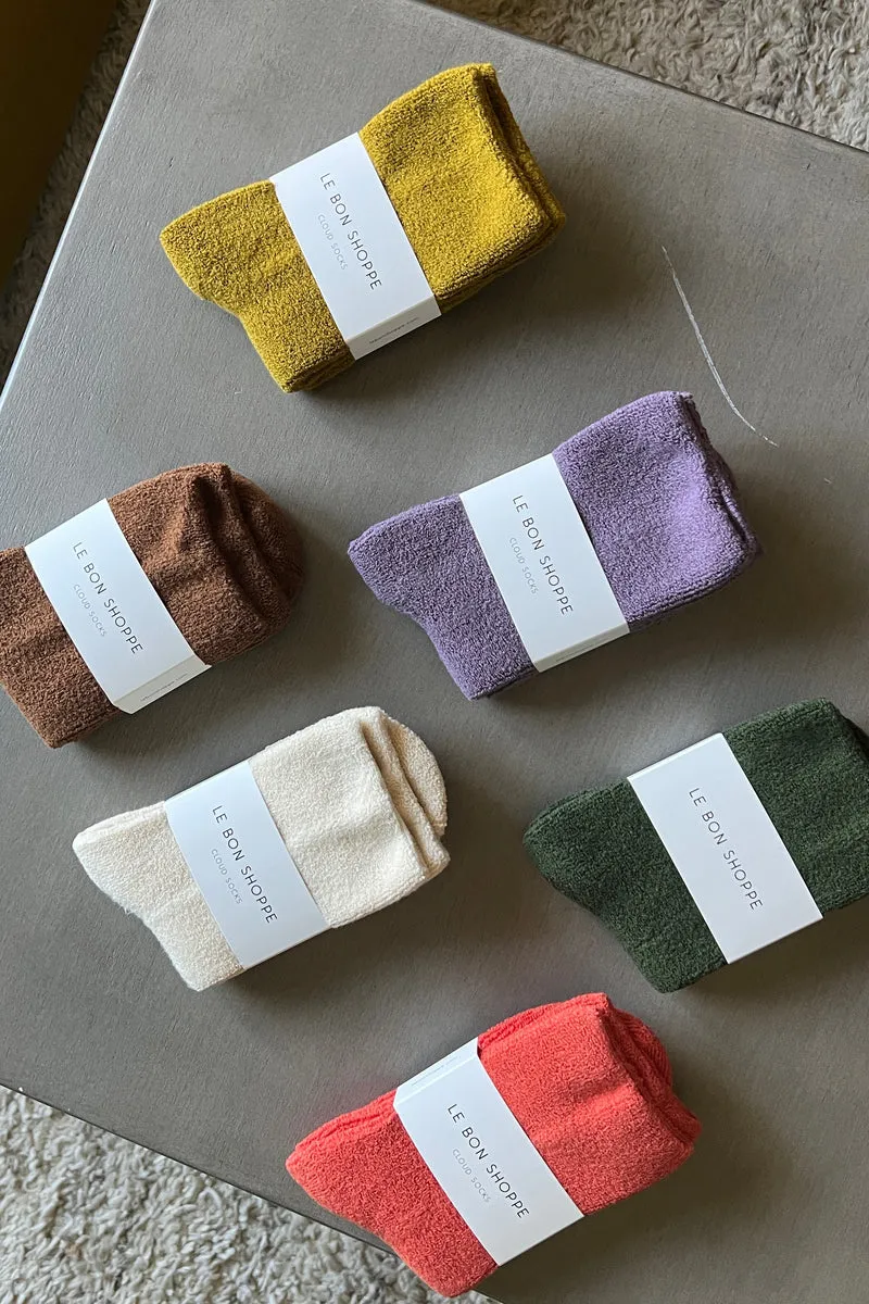 Le Bon Shoppe | Cloud Socks | Cactus Flower