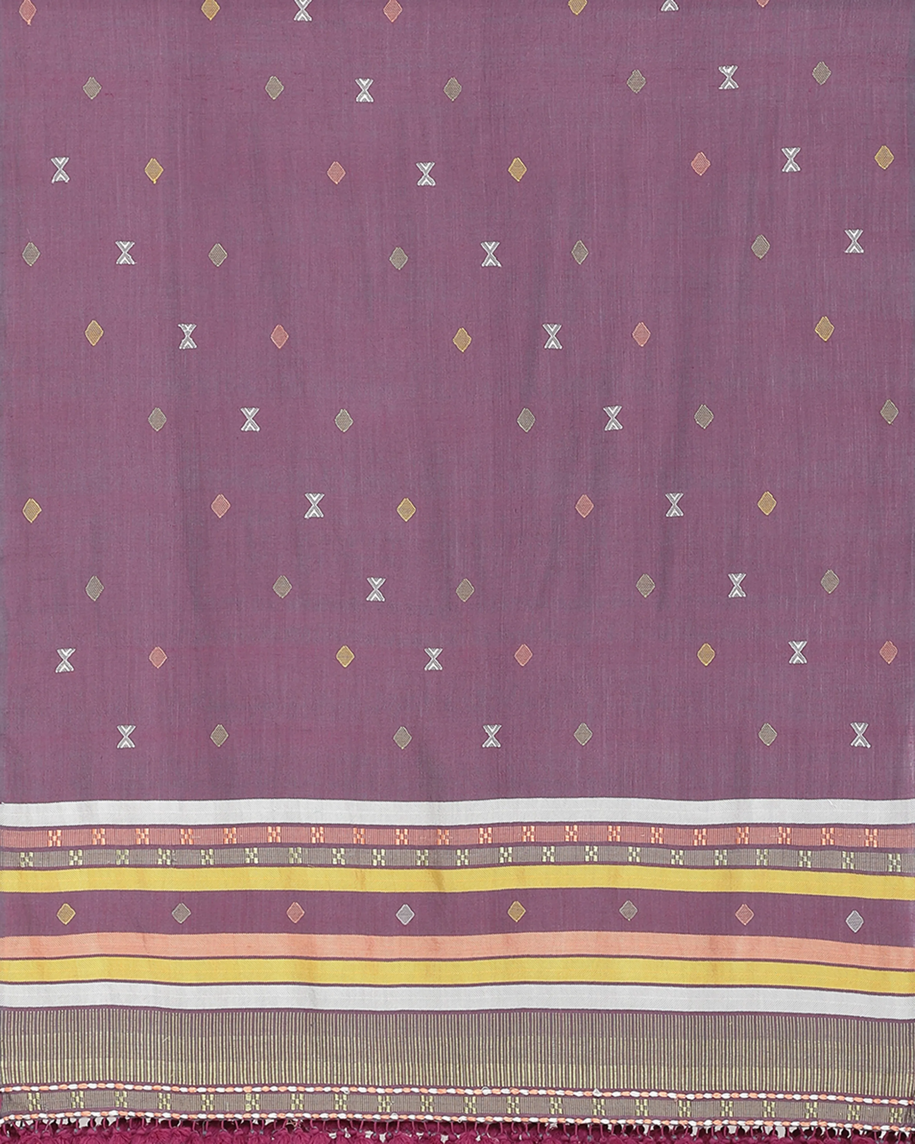 Lunara Extra Weft Wool Silk Shawl
