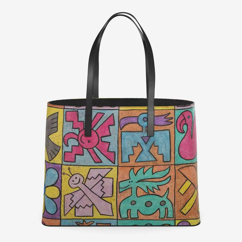 Play Time Leather Tote
