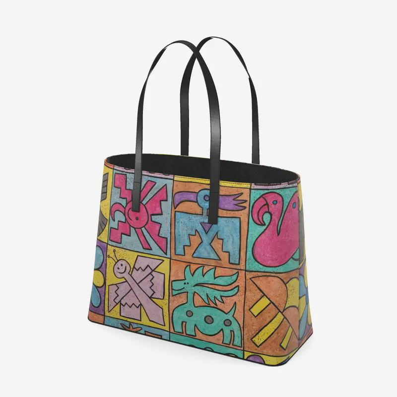 Play Time Leather Tote