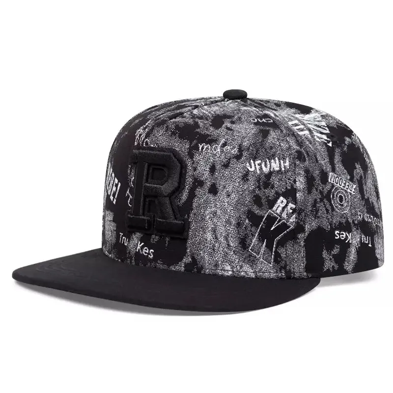 Rockstar Graffiti Snapback Cap