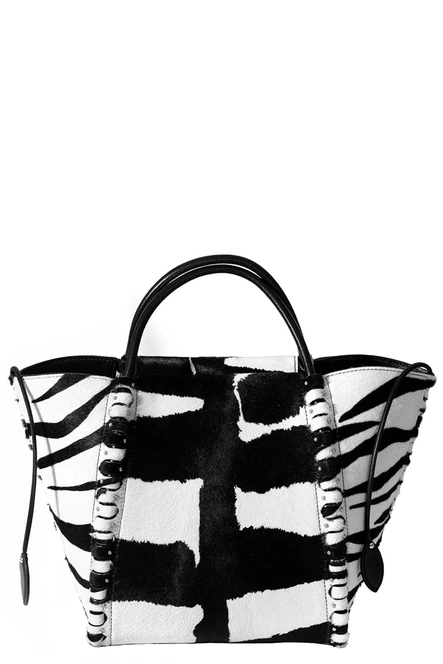 Small Le Hinge Bag - Blanc Noir