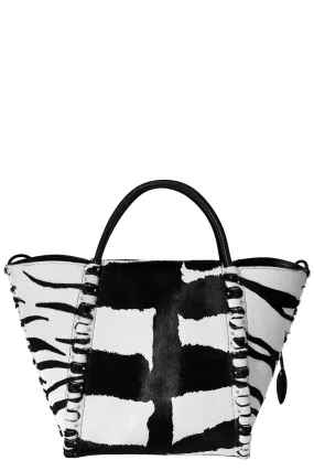 Small Le Hinge Bag - Blanc Noir