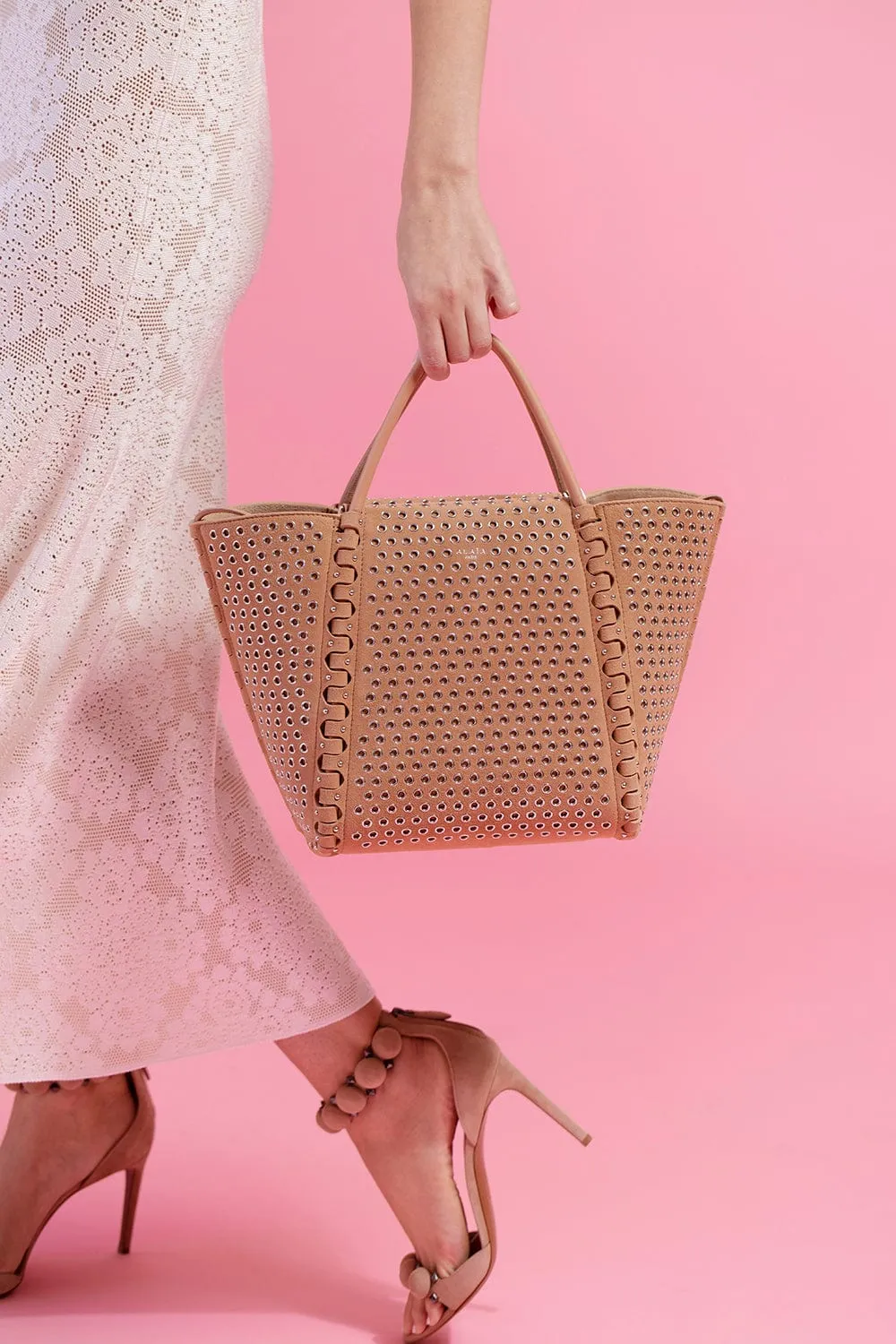 Small Le Hinge Bag - Rose