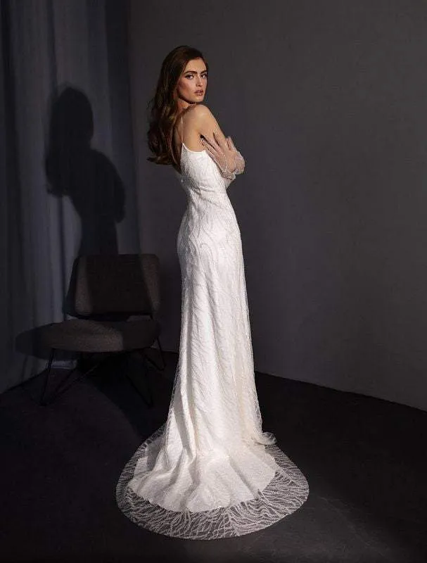 Stamnos White Wedding Dress