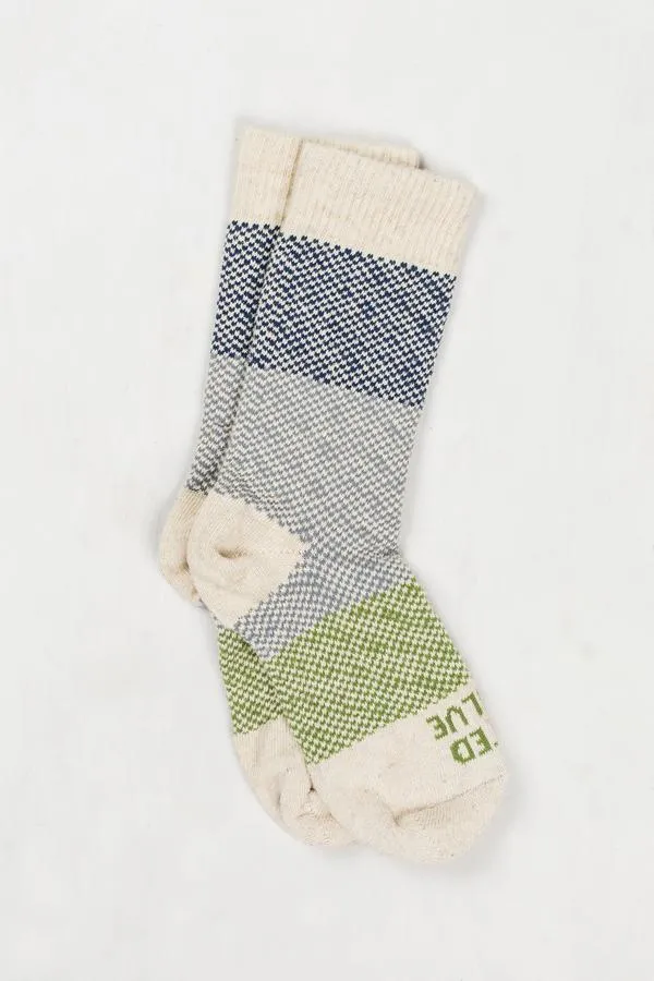TACONY HEMP SOCK - LIGHT BLUE