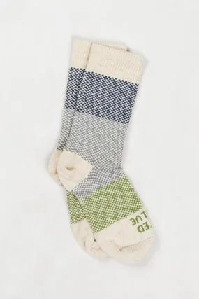 TACONY HEMP SOCK - LIGHT BLUE