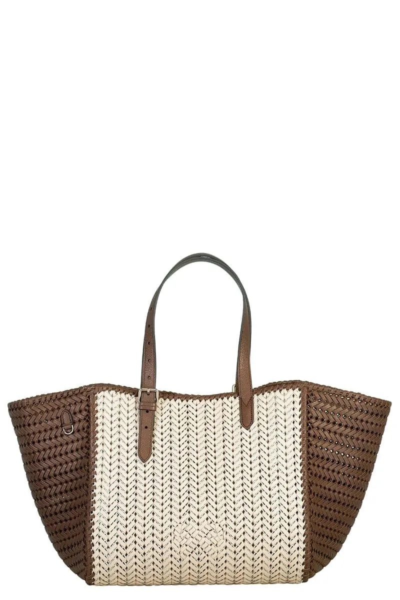 The Neeson Square Tote - Chalk Vole
