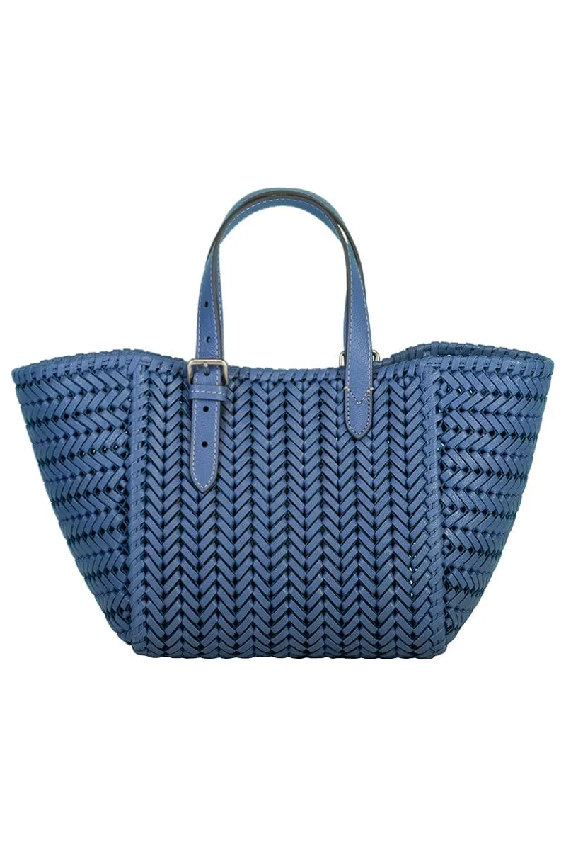 The Neeson Square Tote - Periwinkle