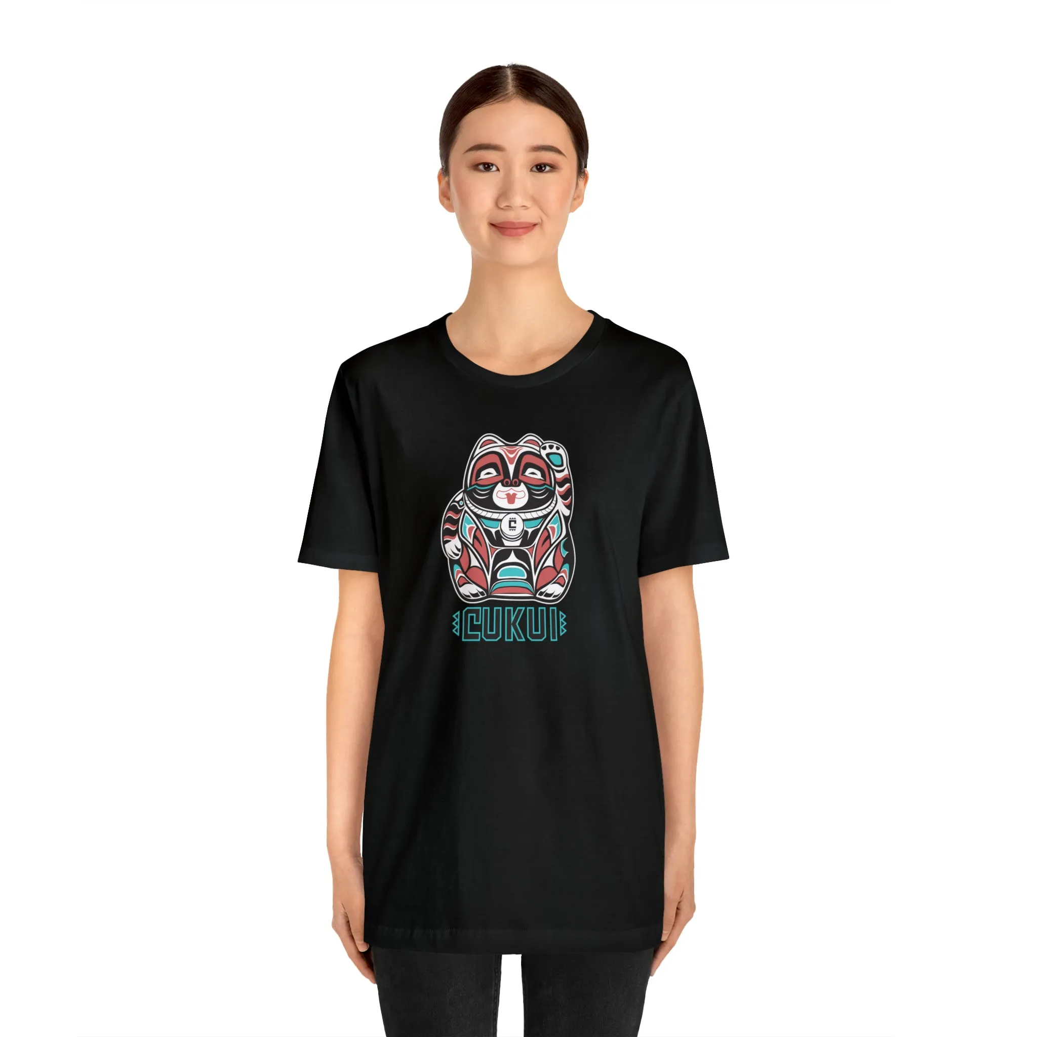 Womens Northwest Cat Jersey Tee